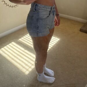 John Galt Jean Shorts